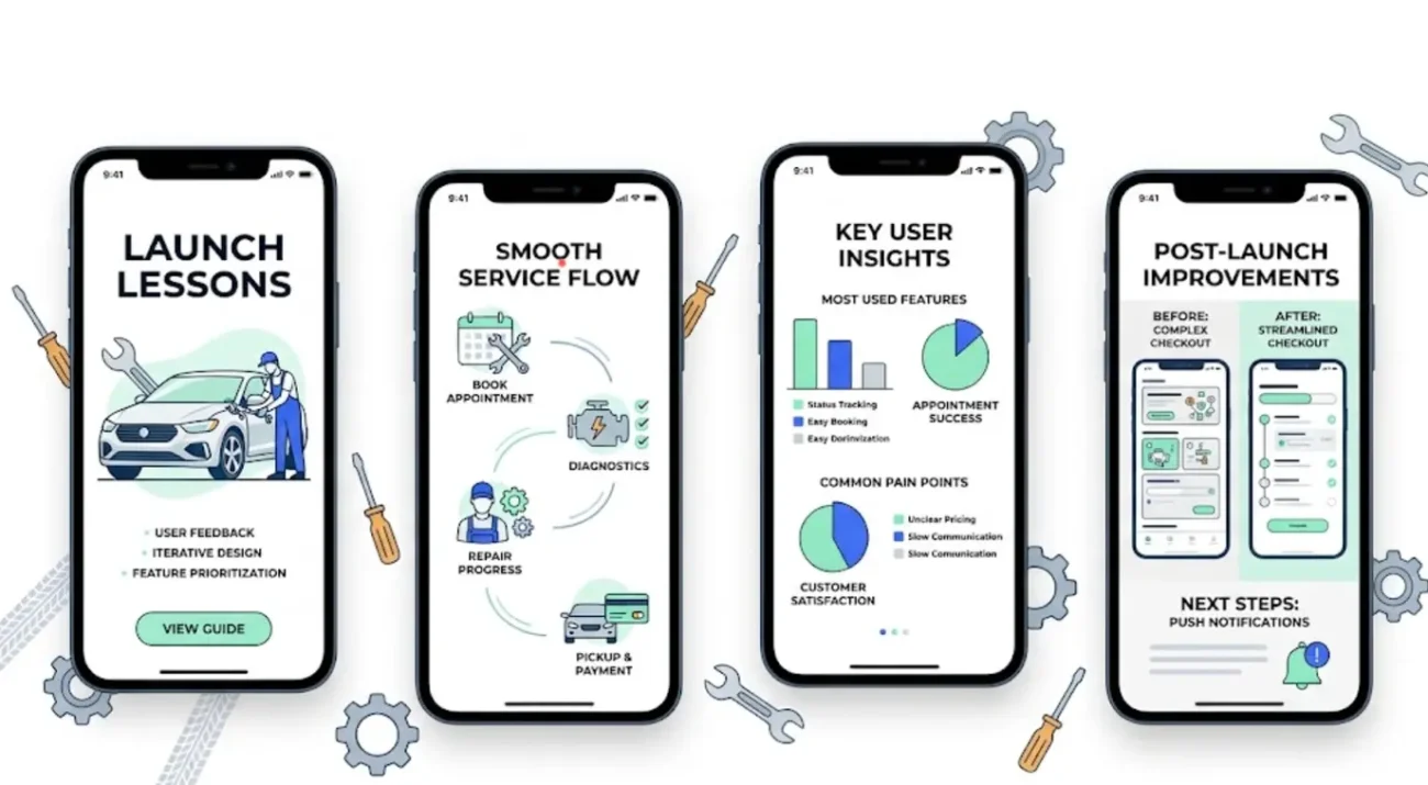 Designing An Auto Garage Mobile App