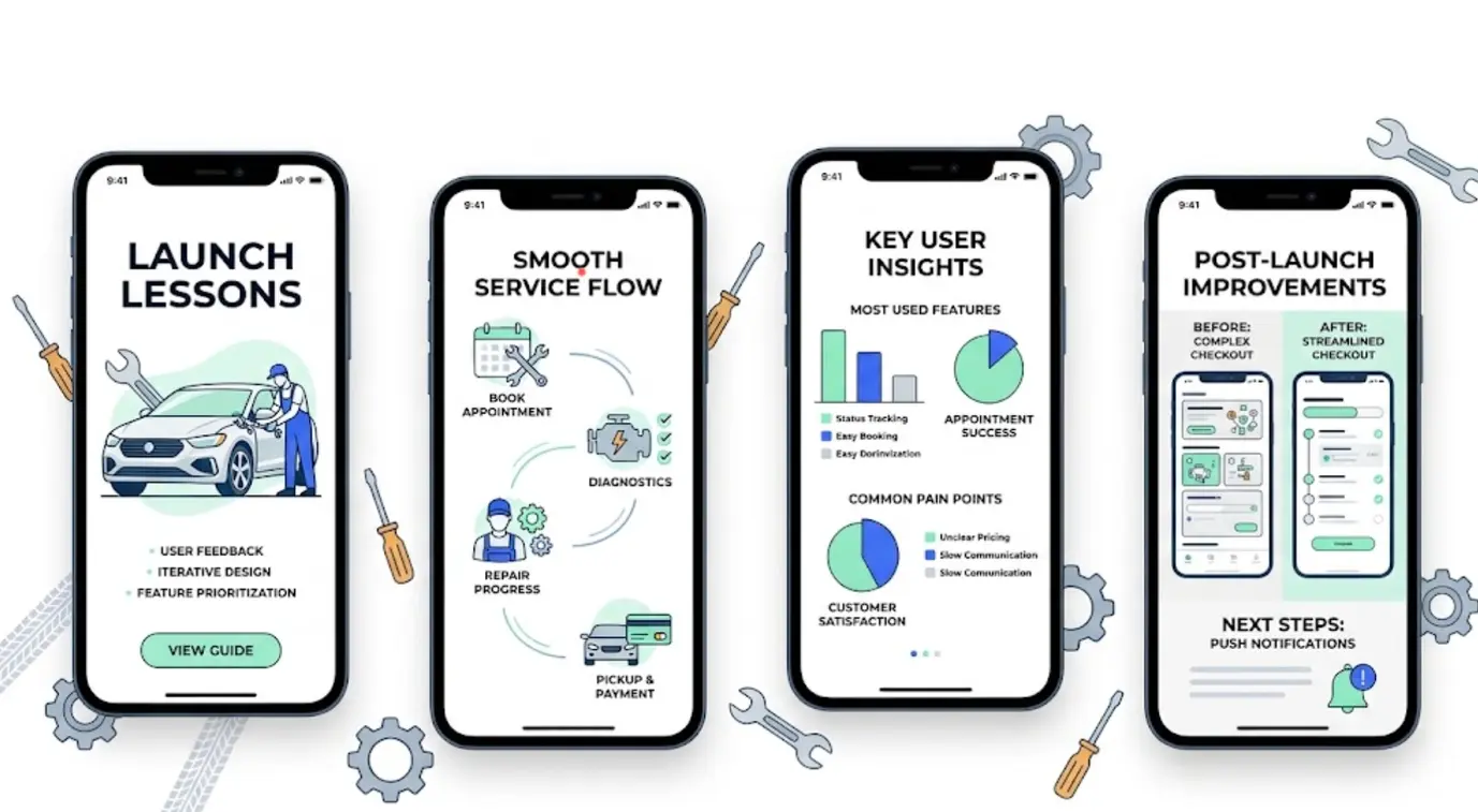 Designing An Auto Garage Mobile App