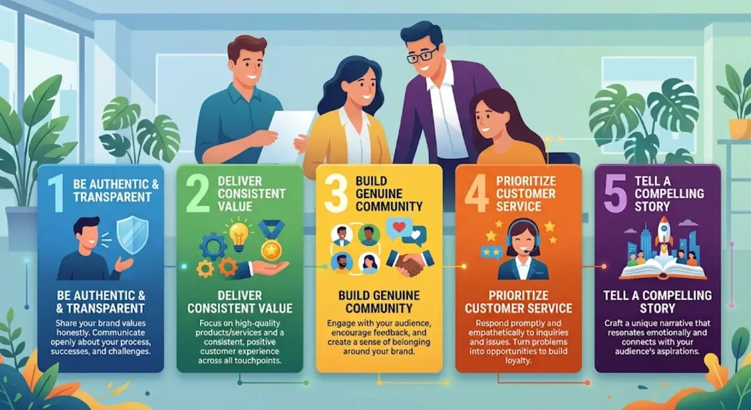 Five Real Lessons On Building A Brand People Trust And Love