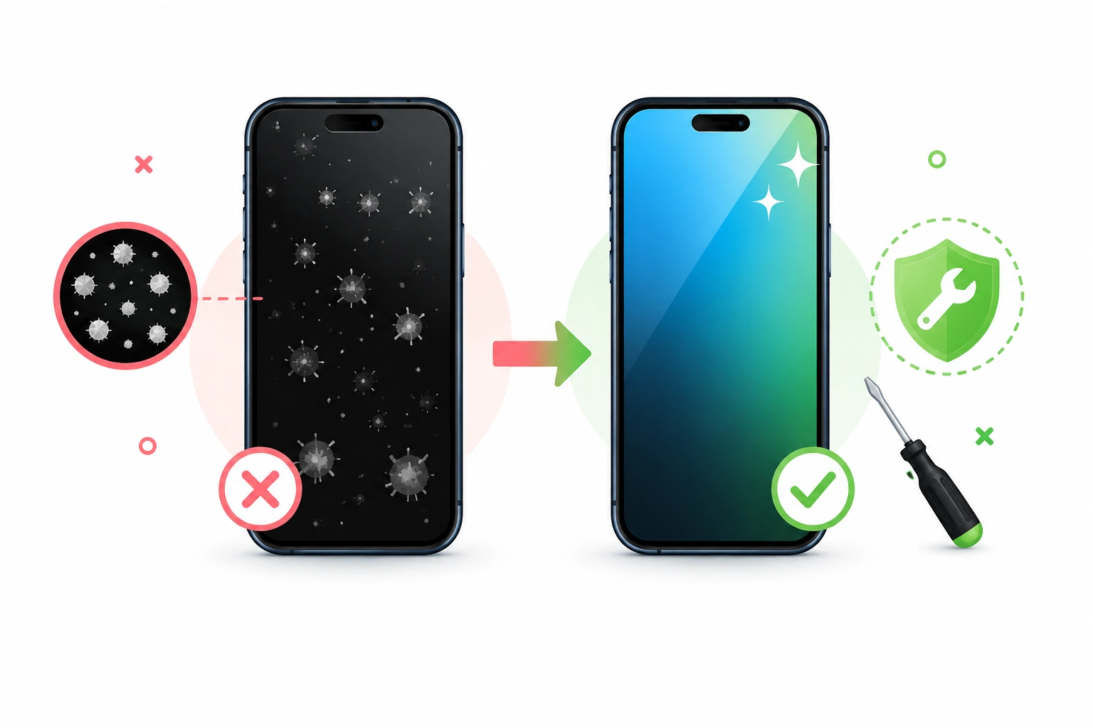How To Fix White Spots On A Phone Screen - Fixes That Work